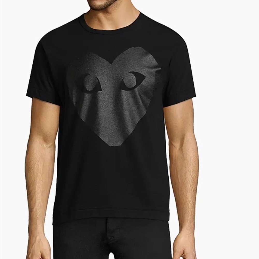 Comme des Garcons Black Play T-Shirt - Picture 4 of 4